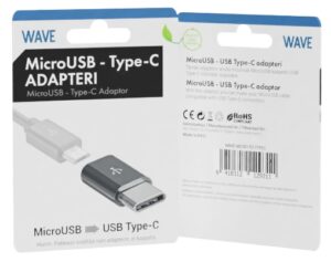 Wave Adapteri microUSB - USB Type-C