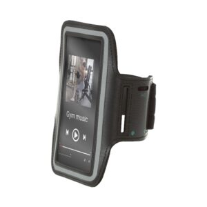 Wave käsivarsikotelo puhelimelle koko L  musta