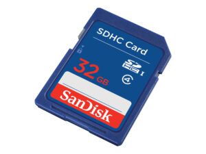 sandisk 32GB SDHC Class 4