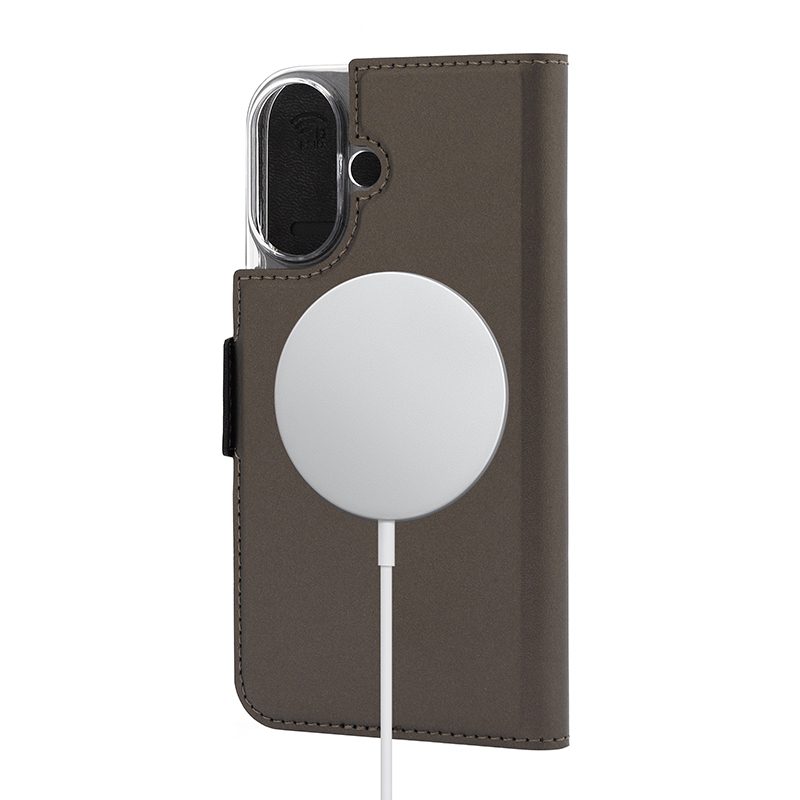 iPhone 16 MagSafe-yhteensopiva kotelo iPhone 16 MagSafe-yhteensopiva nahkakotelo