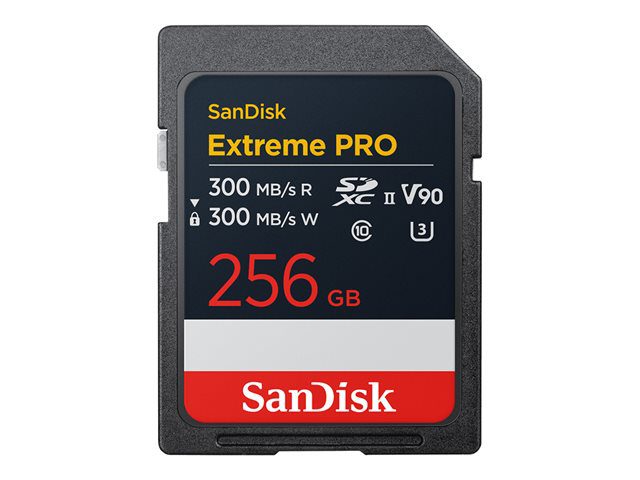 SanDisk 256GB UHS-II V90 SDXC muistikortti