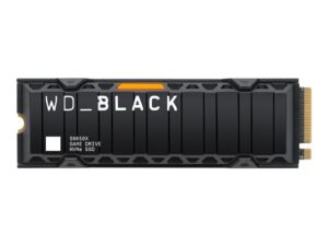 WD Black SN850X NVMe SSD 2TB Heatsink – Tehokas jäähdytys ja äärimmäinen pelinopeus