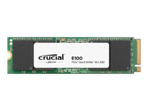 Crucial E100 SSD-levy PCIe 4.0 NVMe M.2 2280