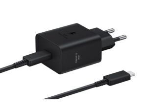 Samsung 45W PD -pikalaturi USB-C ja USB-C kaapeli (EP-T4511XBEGEU)