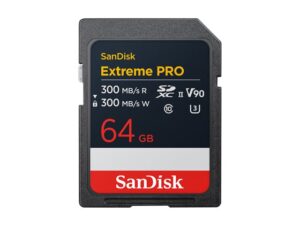 SanDisk Extreme Pro 64GB uhs-ii muistikortti