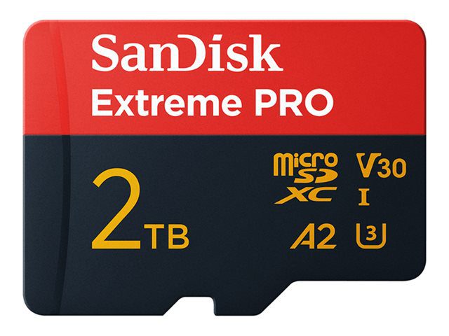 SanDisk Extreme Pro 2TB microSDXC UHS-I U3 A2 V30 muistikortti