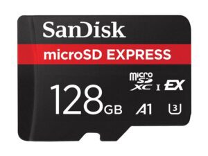 SanDisk microSD Express muistikortti nintendo switc 2