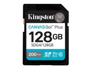 Kingston Canvas Go Plus 128GB SDXC nopea muistikortti