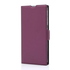 Samsung Galaxy S25 ultra Smoky Sangria suojakotelo RFID nahka Wave Book Case