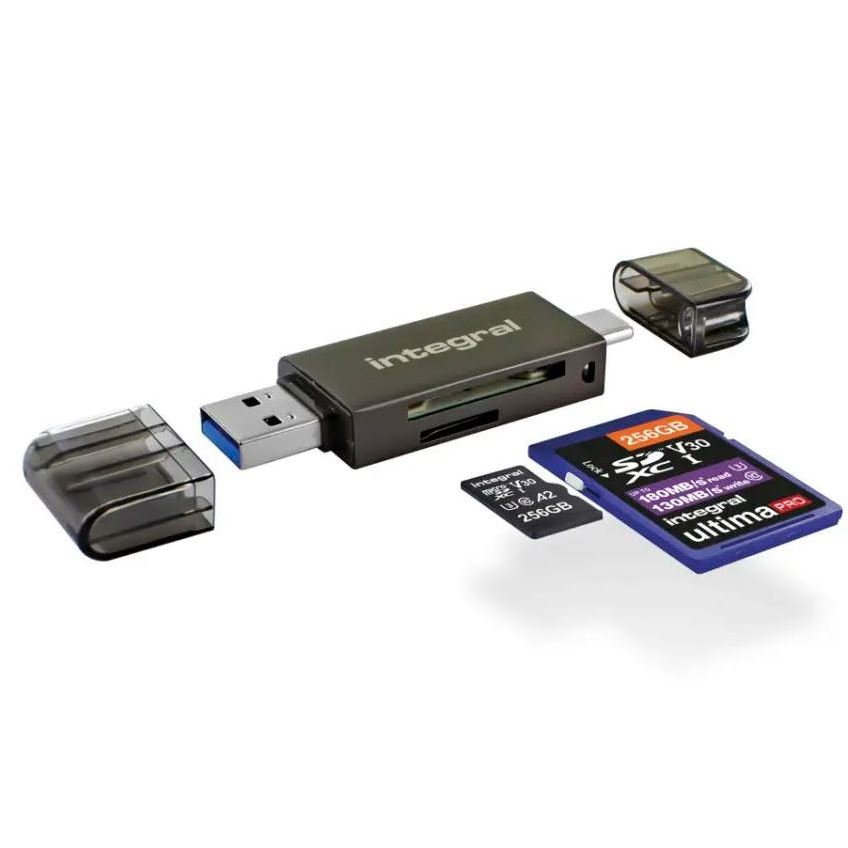 sd ja microsd muistikortinlukija