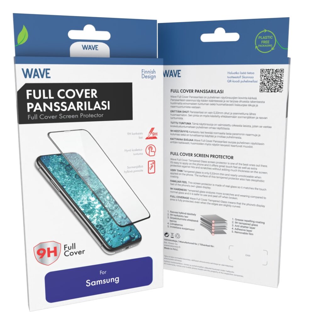 Wave Panssarilasi Samsung Galaxy S25 FE 5G puhelimelle