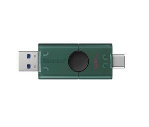 Kingston DataTraveler Duo G2 128GB muistitikku USB-A ja USB-C liittimillä