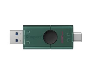 Kingston DataTraveler Duo G2 256GB muistitikku USB-A ja USB-C liittimillä