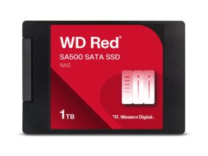 WD Red SA500 1TB 2,5" SATA SSD NAS-käyttöön