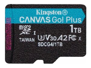 Kingston Canvas Go! Plus 1TB microSDXC-muistikortti V30