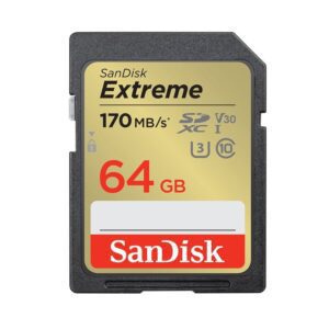 SANDISK Extreme 64GB SDXC V30 muistikortti