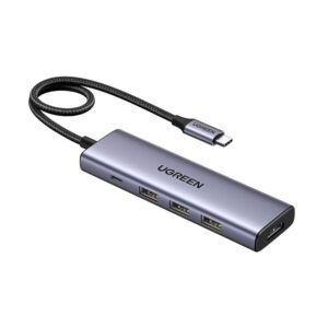 UGREEN CM511 USB-C-hubi HDMI 4K ja 3× USB-A 3.0