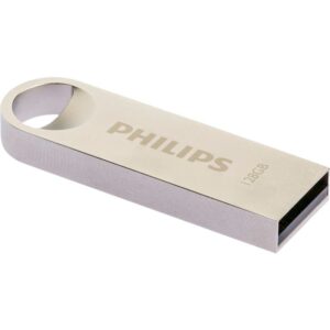 Philips 128GB Moon Vintage Silver USB 2.0 muistitikku hopea