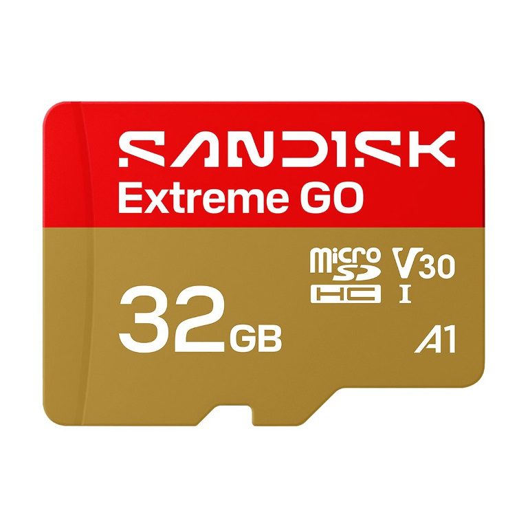 SanDisk Extreme GO 32GB microSDHC -muistikortti V30