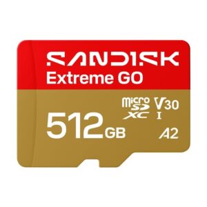 SanDisk Extreme GO 512GB microSDXC V30 U3 A2