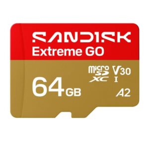 SanDisk Extreme GO 64GB microSDXC -muistikortti V30
