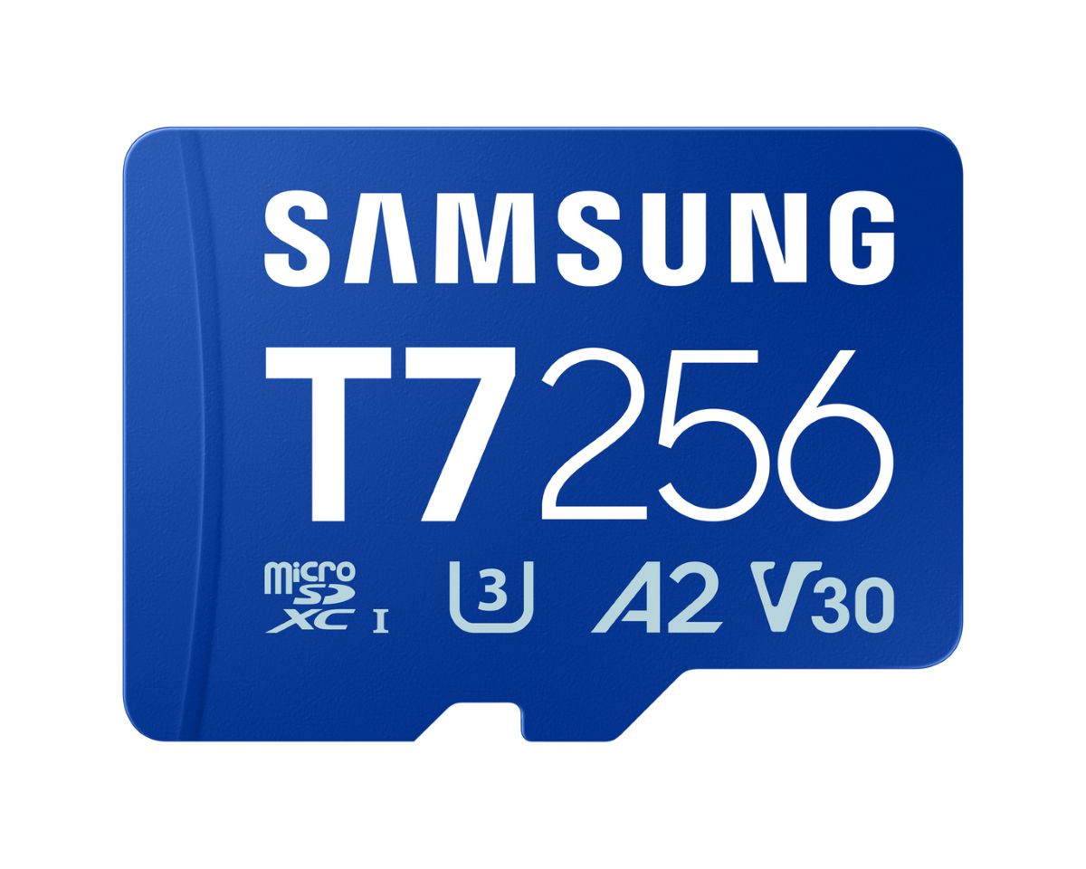 Samsung 256GB microSDXC T7 microSD muistikortti puhelimeen U3 V30