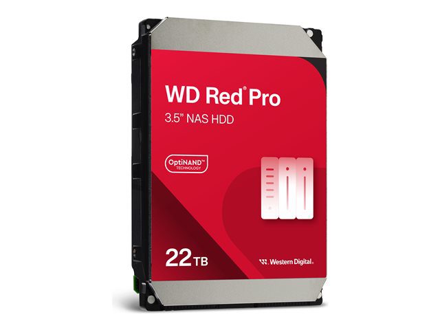 WD Red Pro 22TB SATA NAS-kiintolevy