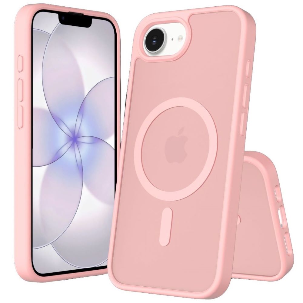 Screenor ICY pink iPhone 16e MagSafe suojakuori