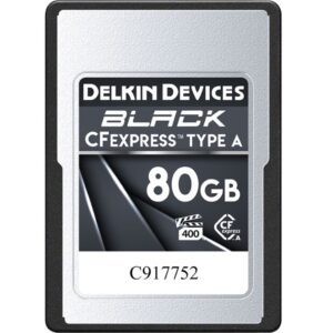 Delkin CFexpress Type A -muistikortti Sony-kameroihin ja 4K-kuvaukseen