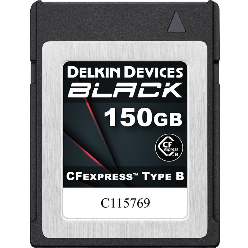 Delkin BLACK 150GB CFexpress Type B -muistikortti 8K-videolle