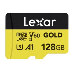 Lexar 128GB microSDXC UHS-II V60