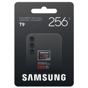 Nopea Samsung T9 256GB microSDXC U3 V30 A2