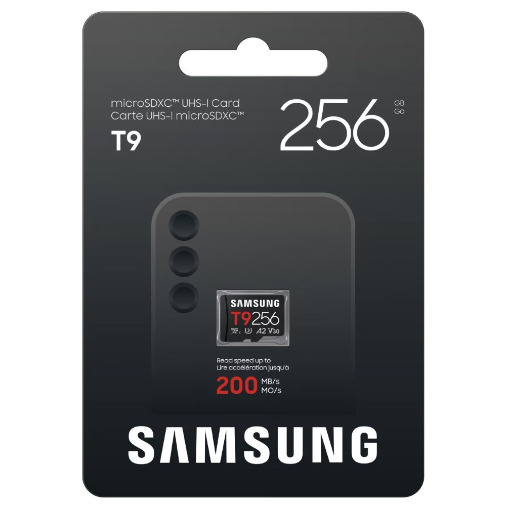 Nopea Samsung T9 256GB microSDXC U3 V30 A2
