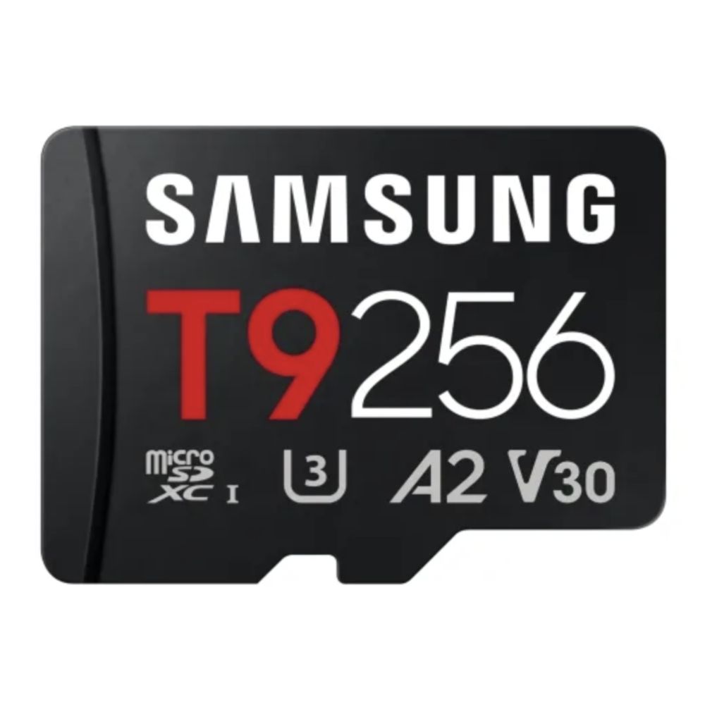 nopea Samsung T9 256GB microSDXC muistikortti Samsung T9 256GB microSDXC -muistikortti U3 V30 A2 4K-videoon