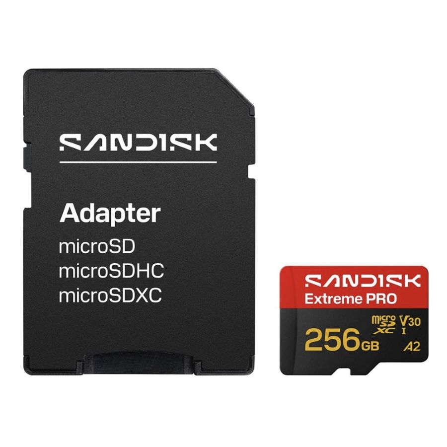 sandisk-extreme-pro-256-gb-microsdxc-v30 SanDisk Extreme PRO 256GB microSDXC muistikortti