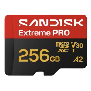 SanDisk Extreme PRO 256GB microSDXC V30
