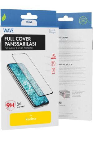 Wave Full Cover Panssarilasi Realme GT 8 Pro puhelimelle.
