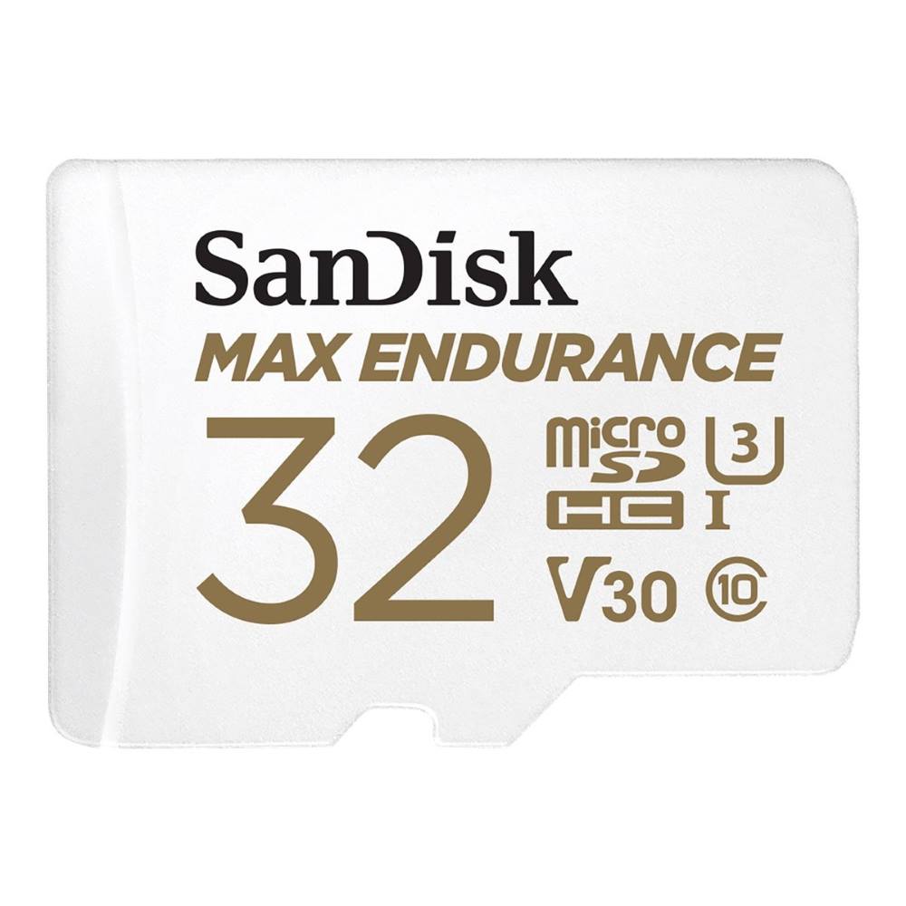 SanDisk MAX Endurance 32GB microSDHC U3 V30 muistikortti valvontakameraan
