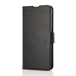 Wave Book Case musta suojakotelo Realme 16 puhelimelle.