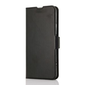 Wave Book Case musta suojakotelo Realme 16 Pro+ puhelimelle