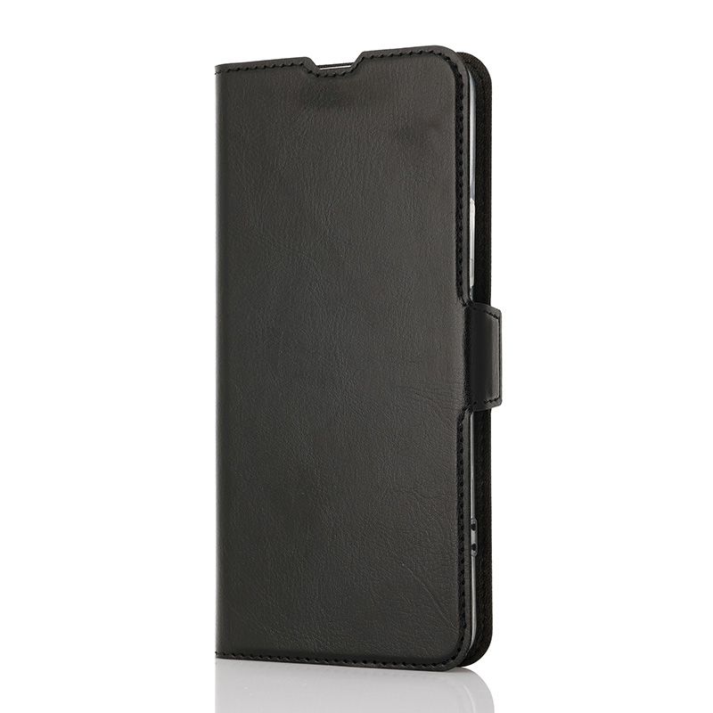 Wave Book Case musta suojakotelo Realme 16 Pro+ puhelimelle