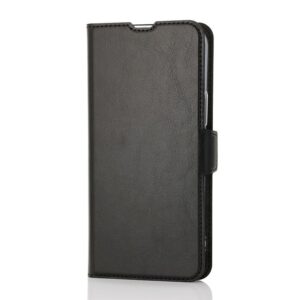 Wave Book Case musta suojakotelo Realme 16 Pro puhelimelle