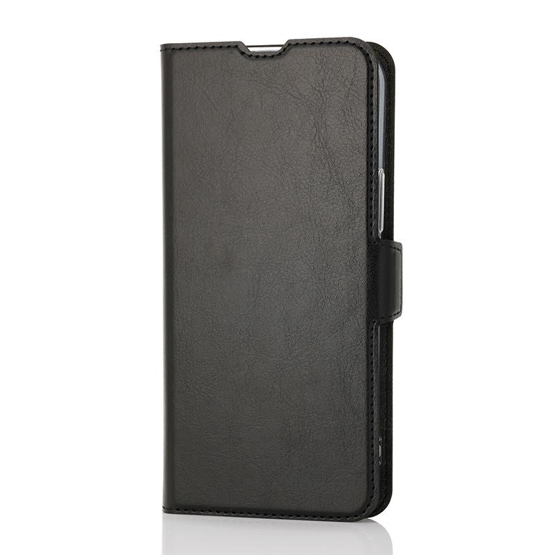 Wave Book Case musta suojakotelo Realme 16 Pro puhelimelle