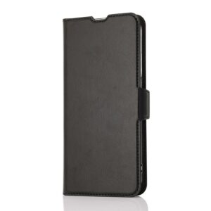 Wave Book Case musta suojakotelo Realme GT 8 Pro puhelimelle